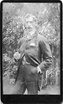 Old photograph of a male poser.